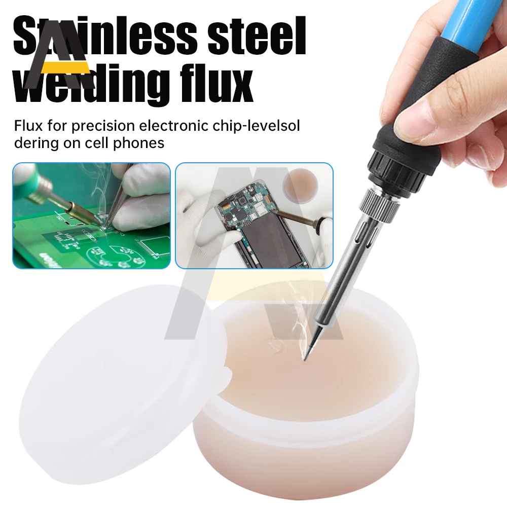 20/50/100g Soldering Paste Mild Rosin Environmental Soldering Paste Flux PCB IC Parts Welding Soldering Gel for Metalworking