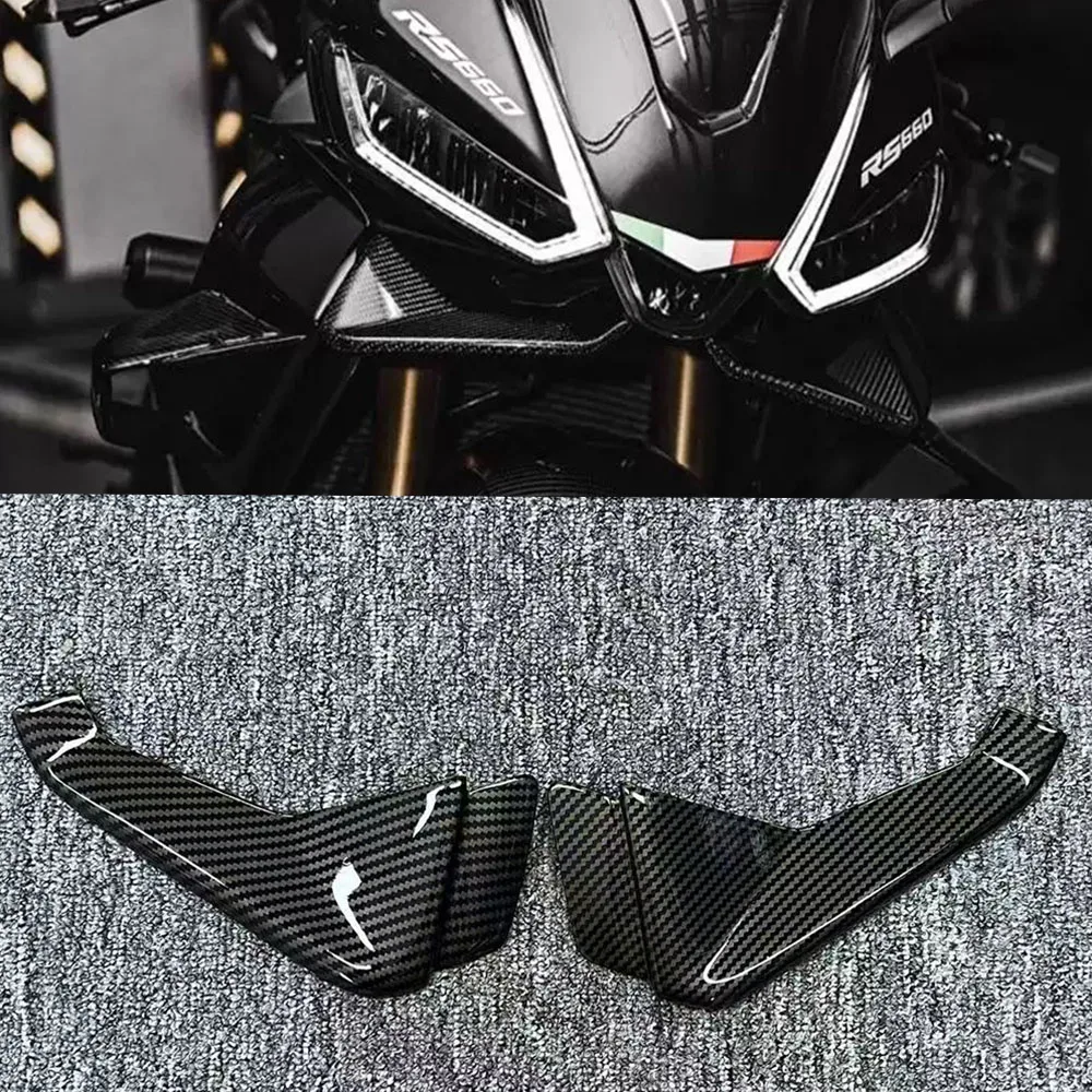 

RS660 2024, аксессуары для мотоциклов, передняя крышка ветрового крыла для Aprilia RS 660, конус, аэродинамический обтекатель, крылышки 2021-2024