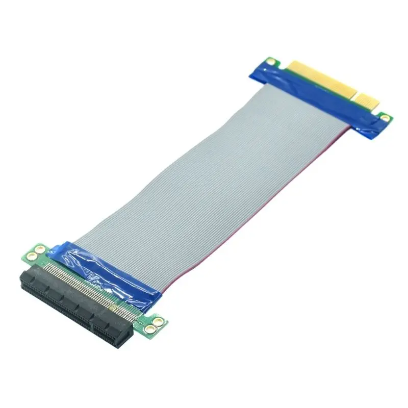 

PCIe extension cable PCI e 8X extension cable PCI-e PCI express x8 Riser Cables Adapter Converter Connector Flat Cable