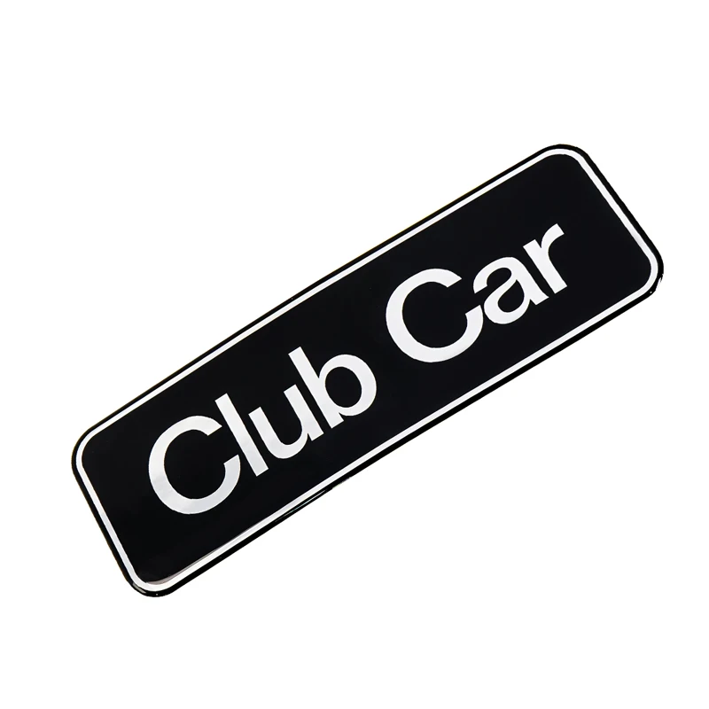 CIUBCAR Tempo logo Golf Cart Club logo white