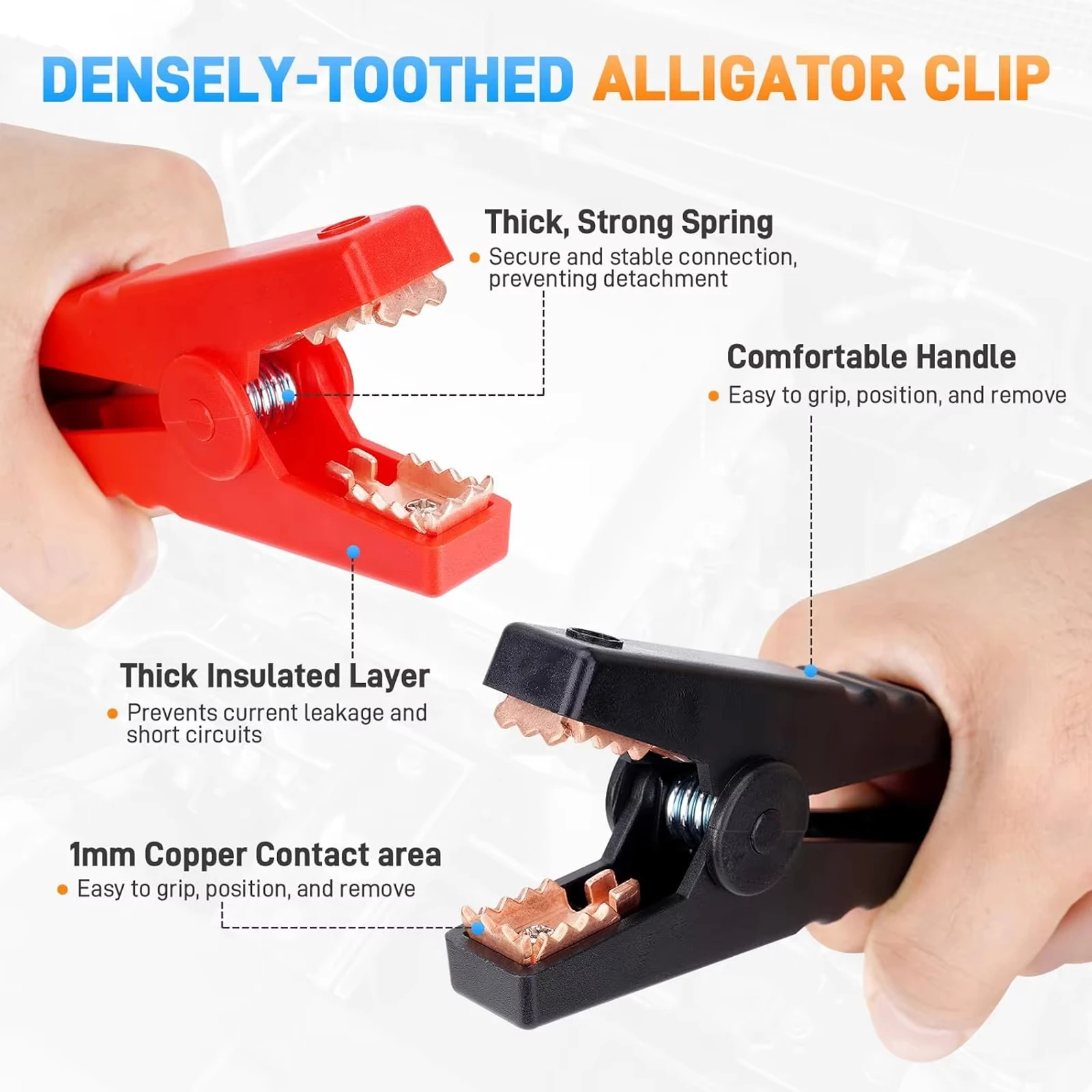 For Makita/Milwaukee/Dewalt 18V Battery Car Converter Charger Clip Auto Igniter Jump Starter Booster Cable Adapter Emergency image 3