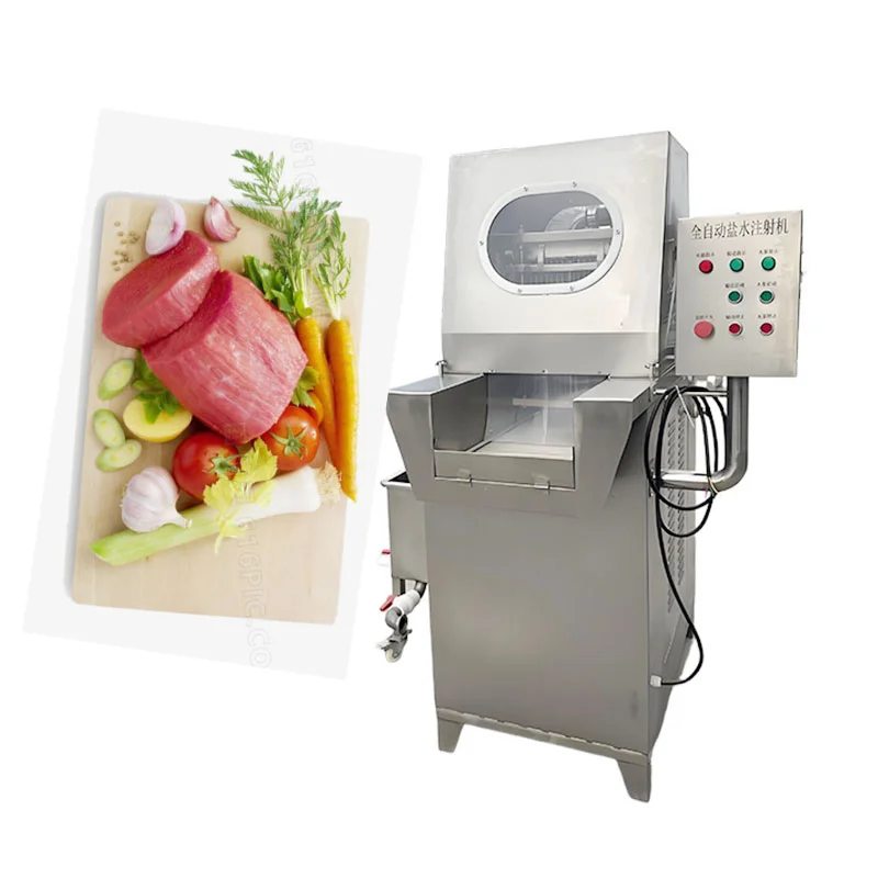 Factory Price Stainless Steel Bacon Brine Injecting Machine Salt Water Injector for Meat
