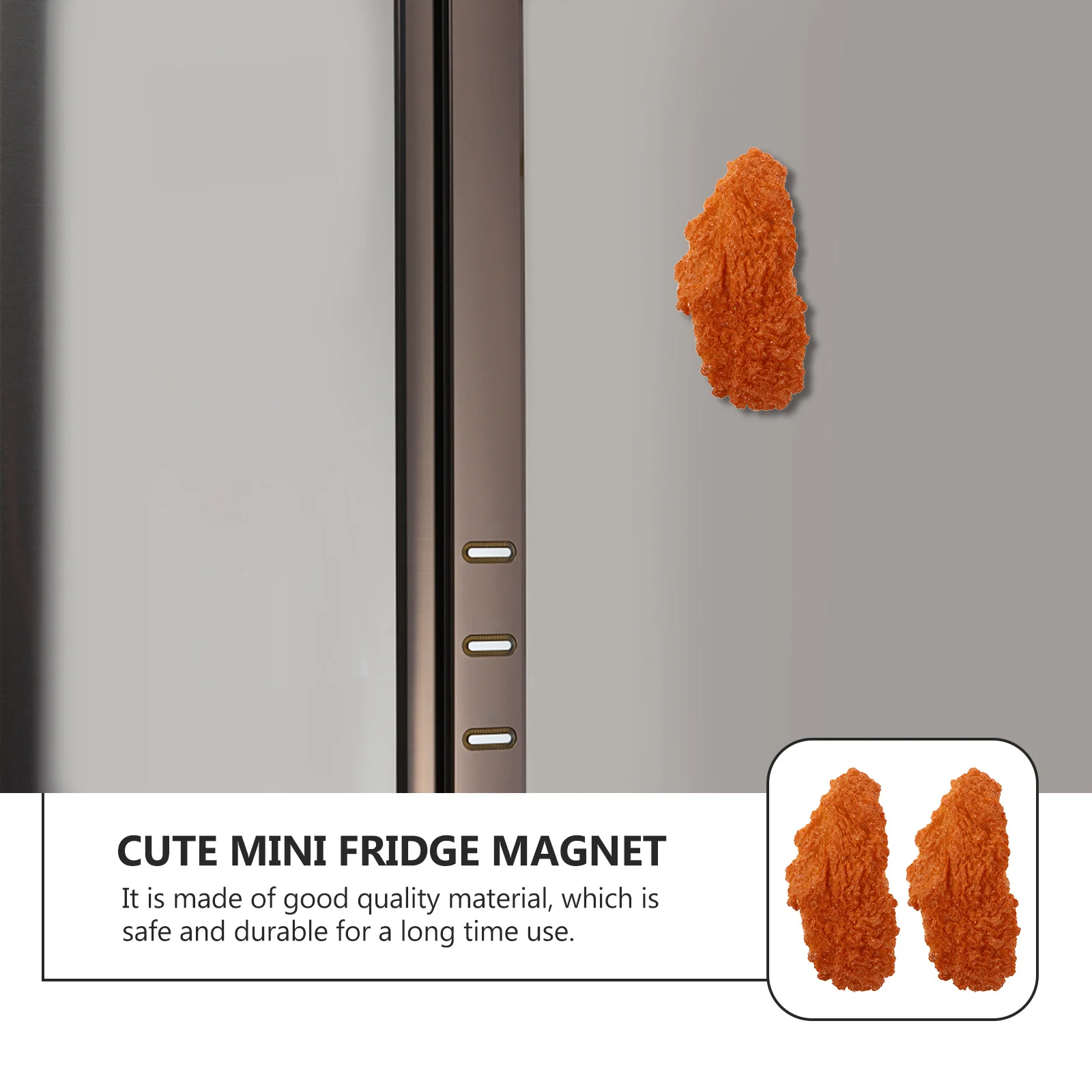 

Kitchen Decors Fridge Adorns Refrigerator Magnets Stick Home Sticker Chicken Wings Resin Decoration Patch