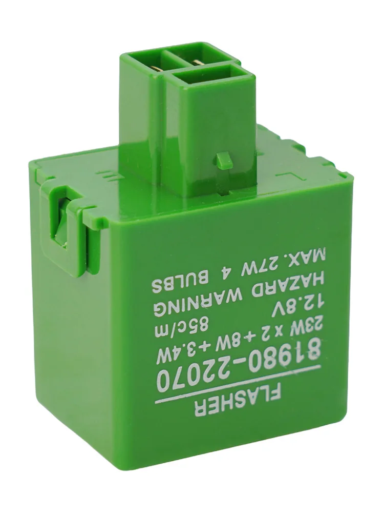 Functional Flasher Relay Turn Signal Precision Reliable Replacement 81980-22070 Compatibility EFL25 EP32  Functional