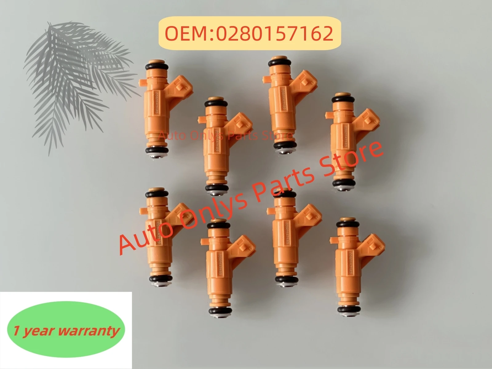 

8pcs High quality car accessories NEW 0280157162 Fuel Injector Nozzle For - Ford Kai/ Fiesta/ Ecosport 1.5/1.6 16v