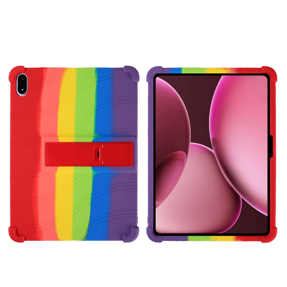For Oppo Pad 4 Pro Android 15 Tablet,13.2 inch Tablets Case,Soft Silicone Adjustable Stand Cover Lightweight Kids Friendly view 6
