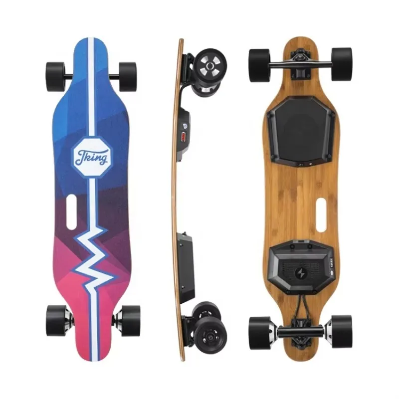 

Airo 2021 Best Hot Selling H2B-02 Offroad Electric Skateboard Custom Grip Tape Skateboard All Terrain with 18650 Lithium Battery
