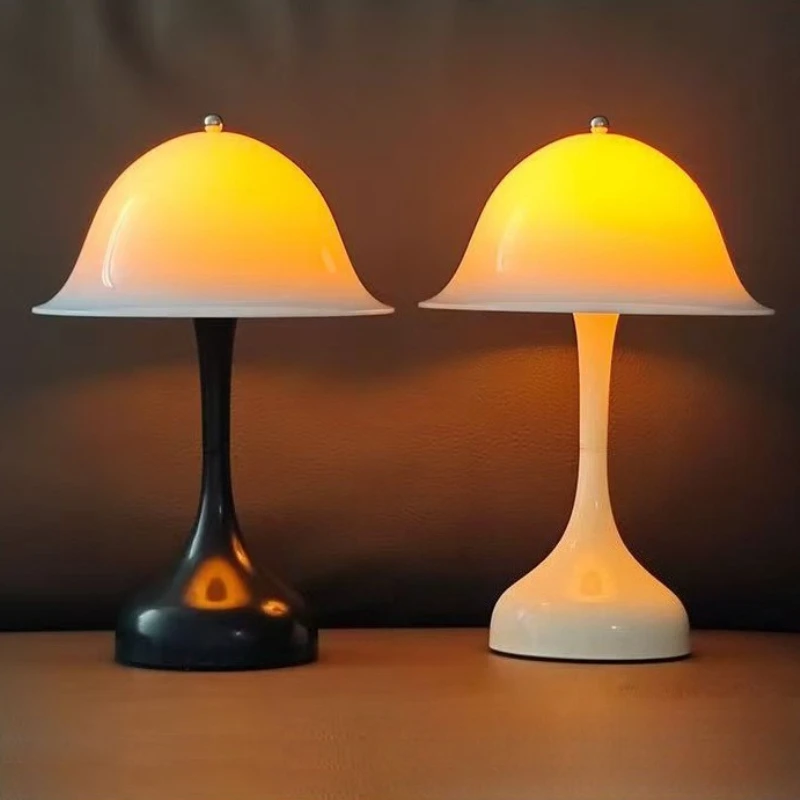 

Nordic Mushroom Design Pandora Night Light USB Rechargeable Bedside Lamp for Bedroom for Nighttime Romantic Dinner Workspace
