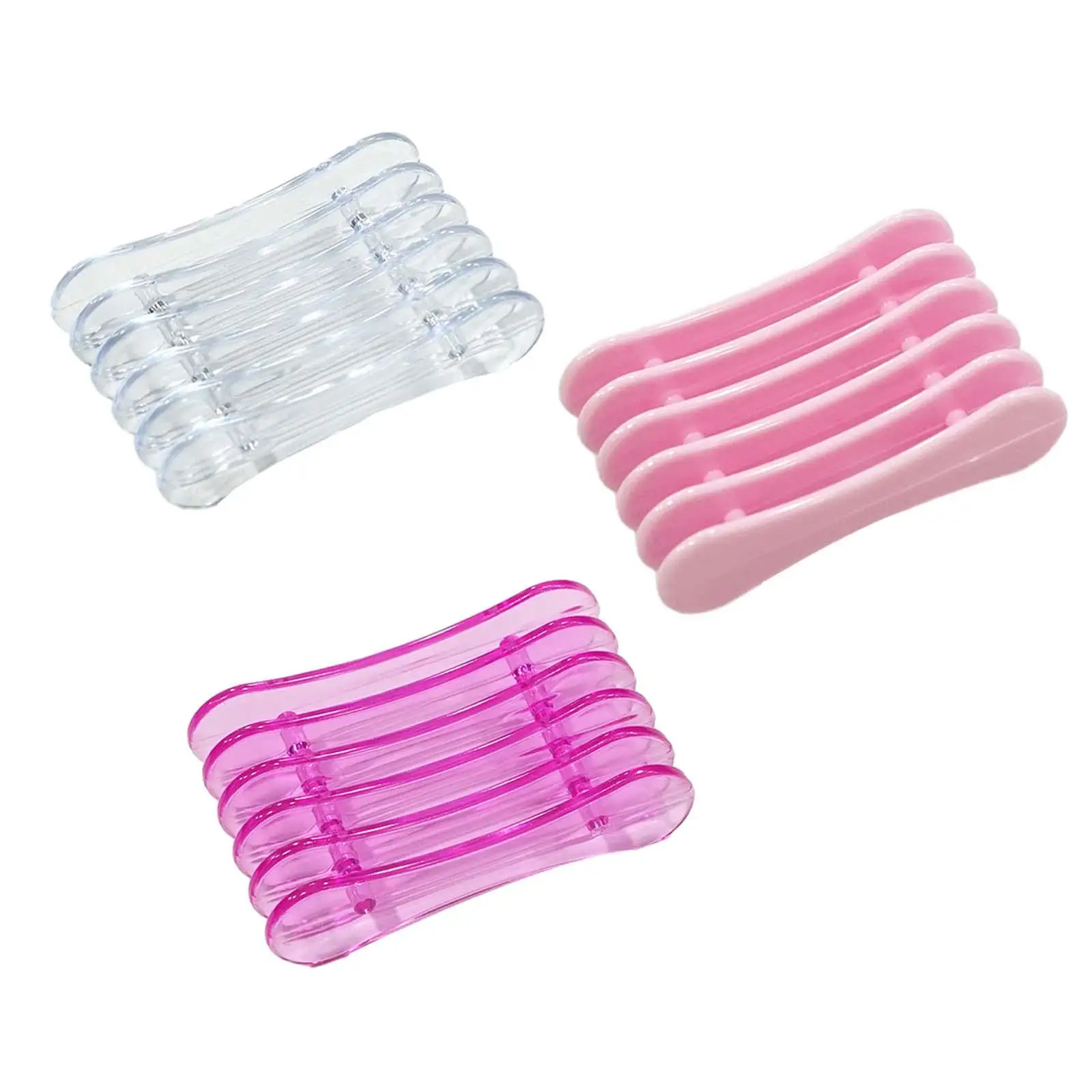 Nail Art Brush Organizer with 5 Compartments for Easy Storage