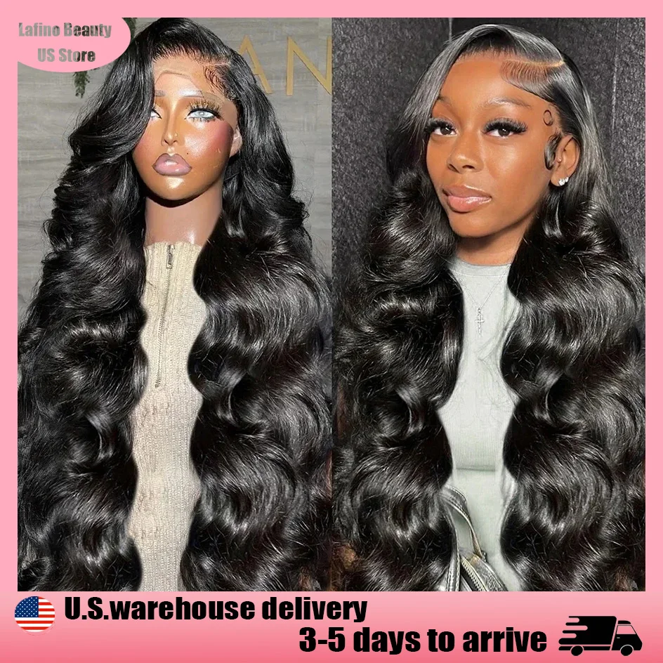 

Lafino 40 Inch Body Wave Lace Front Wig 13x6 Loose Body Wave 13x4 Lace Front Wig Human Hair Black Wig Human Hair Brazilian Hair