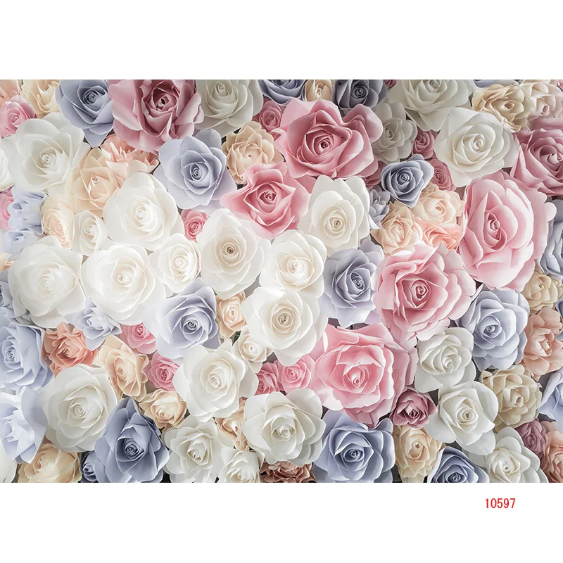 SHENGYONGBAO buon san valentino fotografia fondali romantico fiore rose compleanno Decor palloncini foto sfondo RQ-66