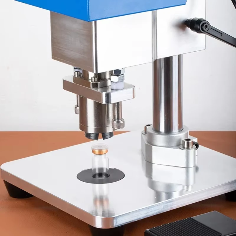 Carpenter WT-80DX pure electric penicillin bottle capping machine, ampoule capping machine, essential oil bottle capping machine