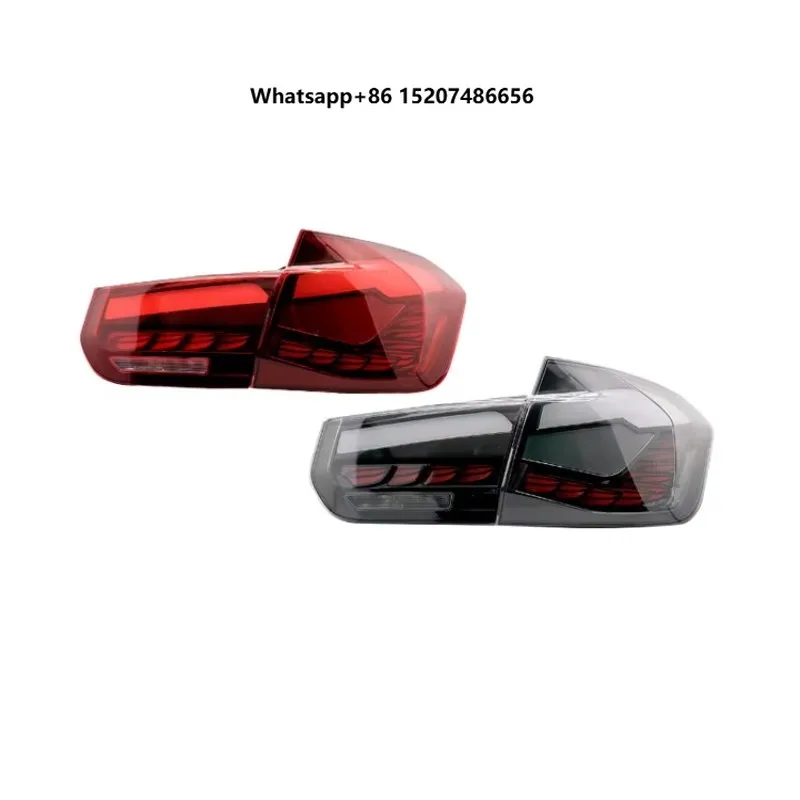 Auto Parts with Start Animation Blue Flash Version Rear Lamp Assembly F30 Upgrade LED Taillights for F30 F35 2013-2015