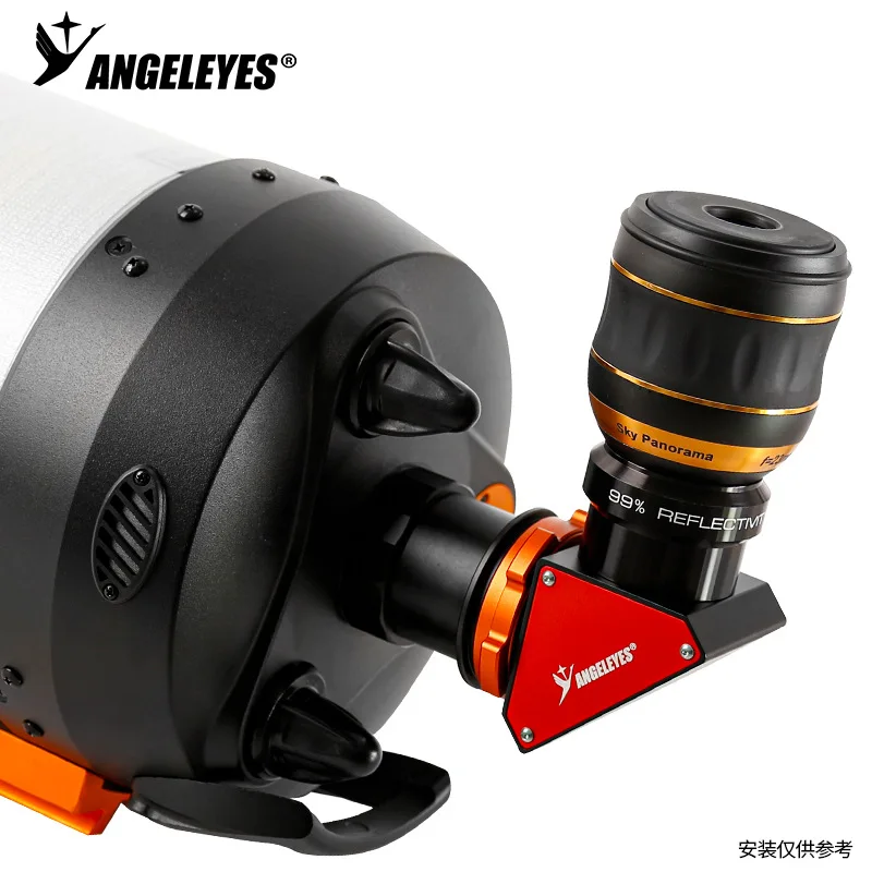 Angeleye SCT to 2 inch coaxial locking interface card application 8SEC8 C925 C11 (HD) connected to astronomical accessories