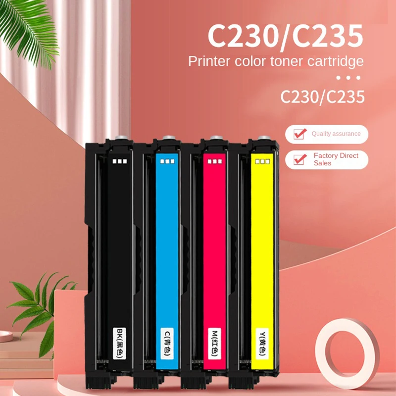 Suitable for Xerox C230 C235 ink cartridge new 006R04391 006R04392 006R04393 006R04394 compatible with CMYK toner cartridge