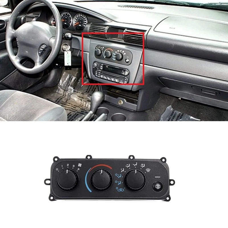 

NEW-599-149 4596277AA 4596277AB Climate Control Module For Chrysler Sebring Dodge Stratus 2001-2006 Accessories