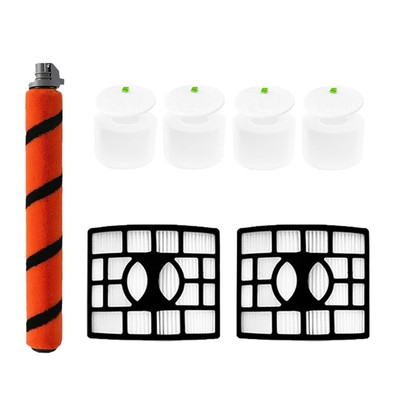 

ABUD-HEPA Filter Brush Roller Accessories For Shark AX952 AX951 AX950 AZ1002 Upright Vacuum Cleaner Replacement Parts