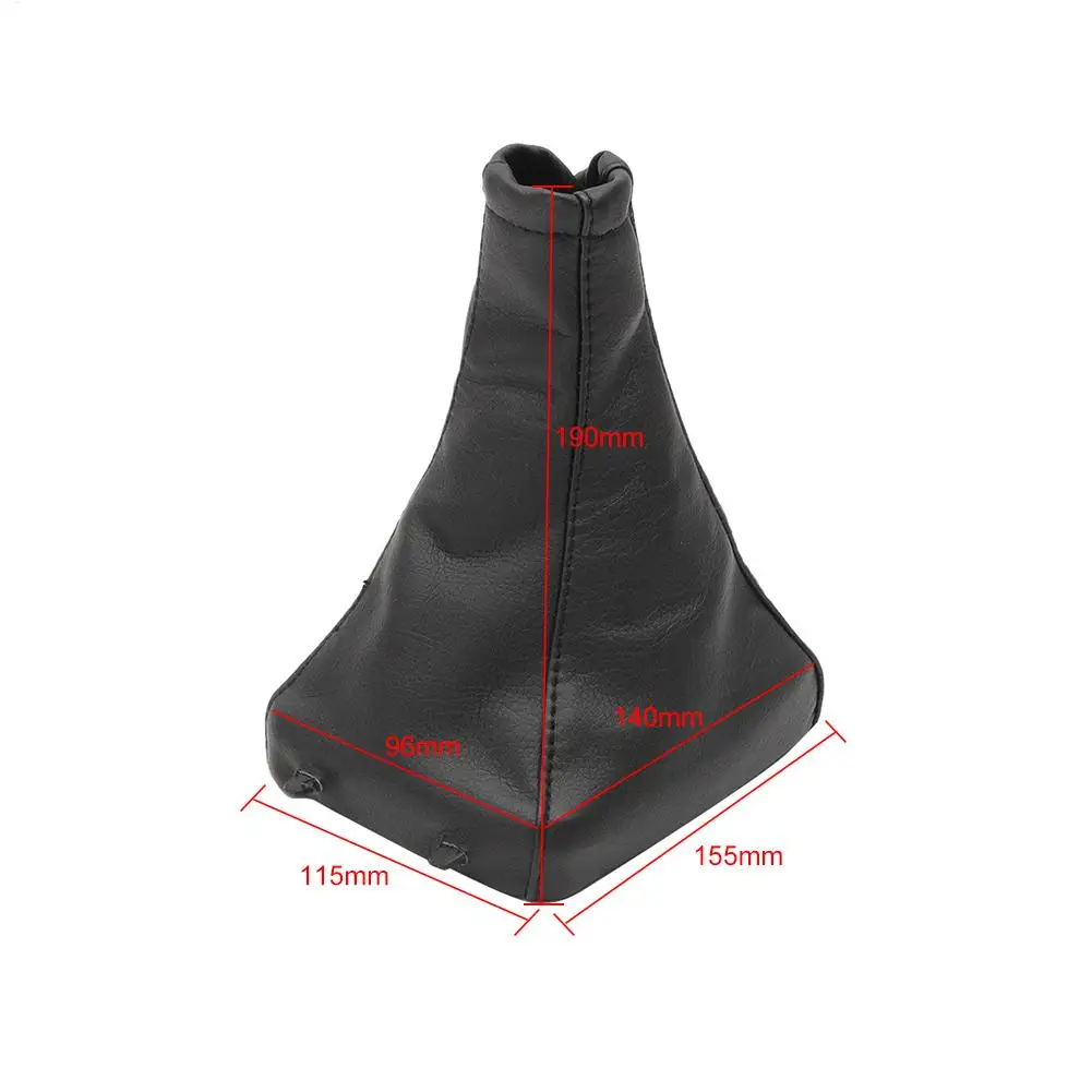 Leder-Schalthebelmanschette für Autos, Universelle Staubschutzabdeckung für Schalthebel, Verschleißfeste Innenraumschutzhülle – Detail 7