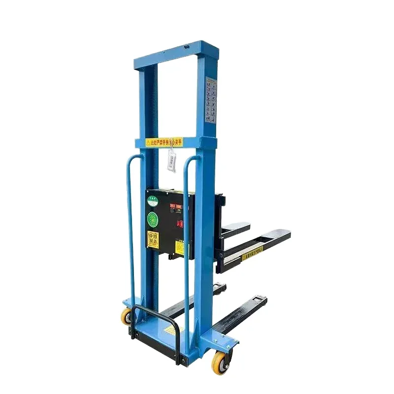 

All-Electric 4WD Portable Car Loading Truck Small Forklift with Tires