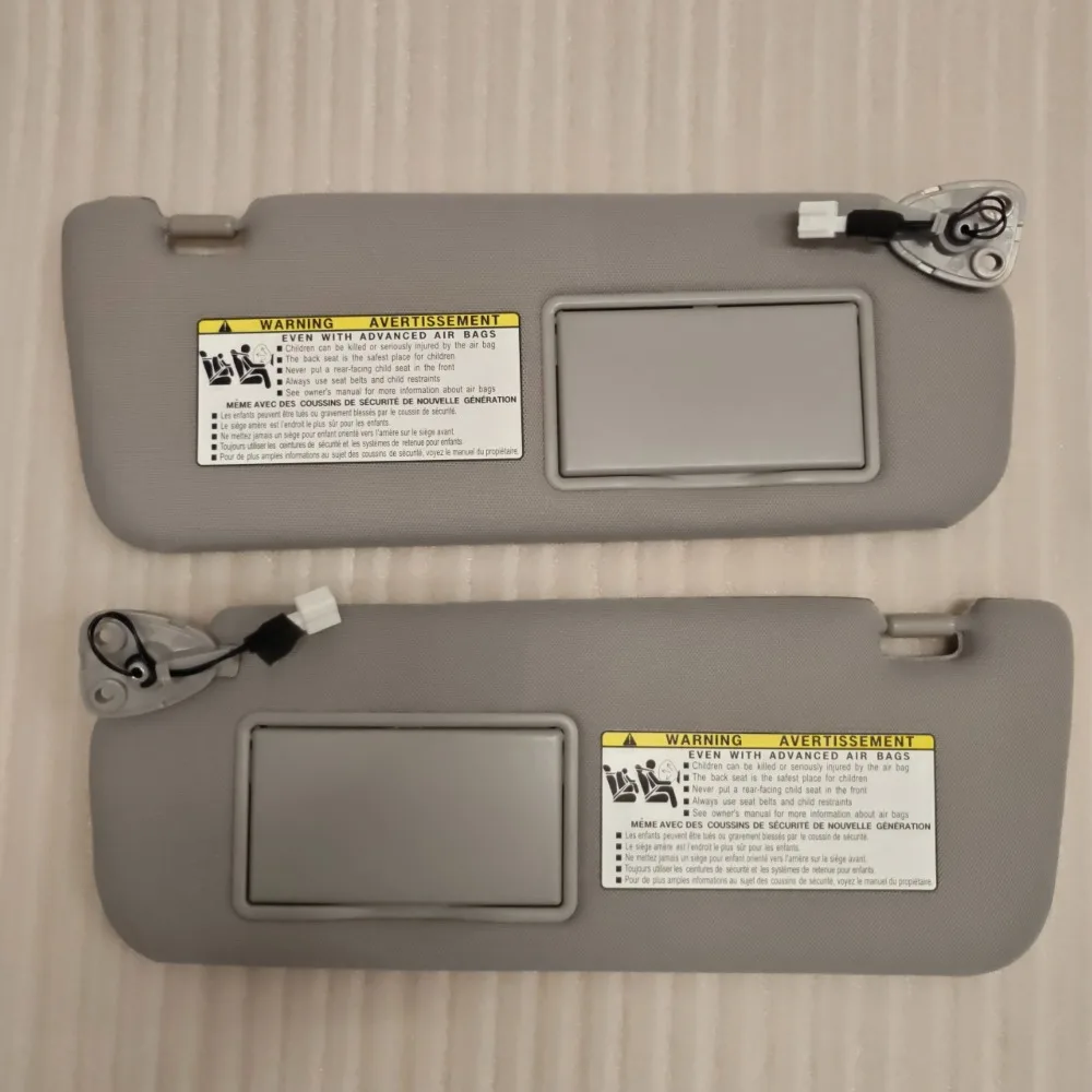 Grey For Hyundai Sonata 2006 2007 2008 Car Left and Right Front Visors Sunshade 852013K010QD