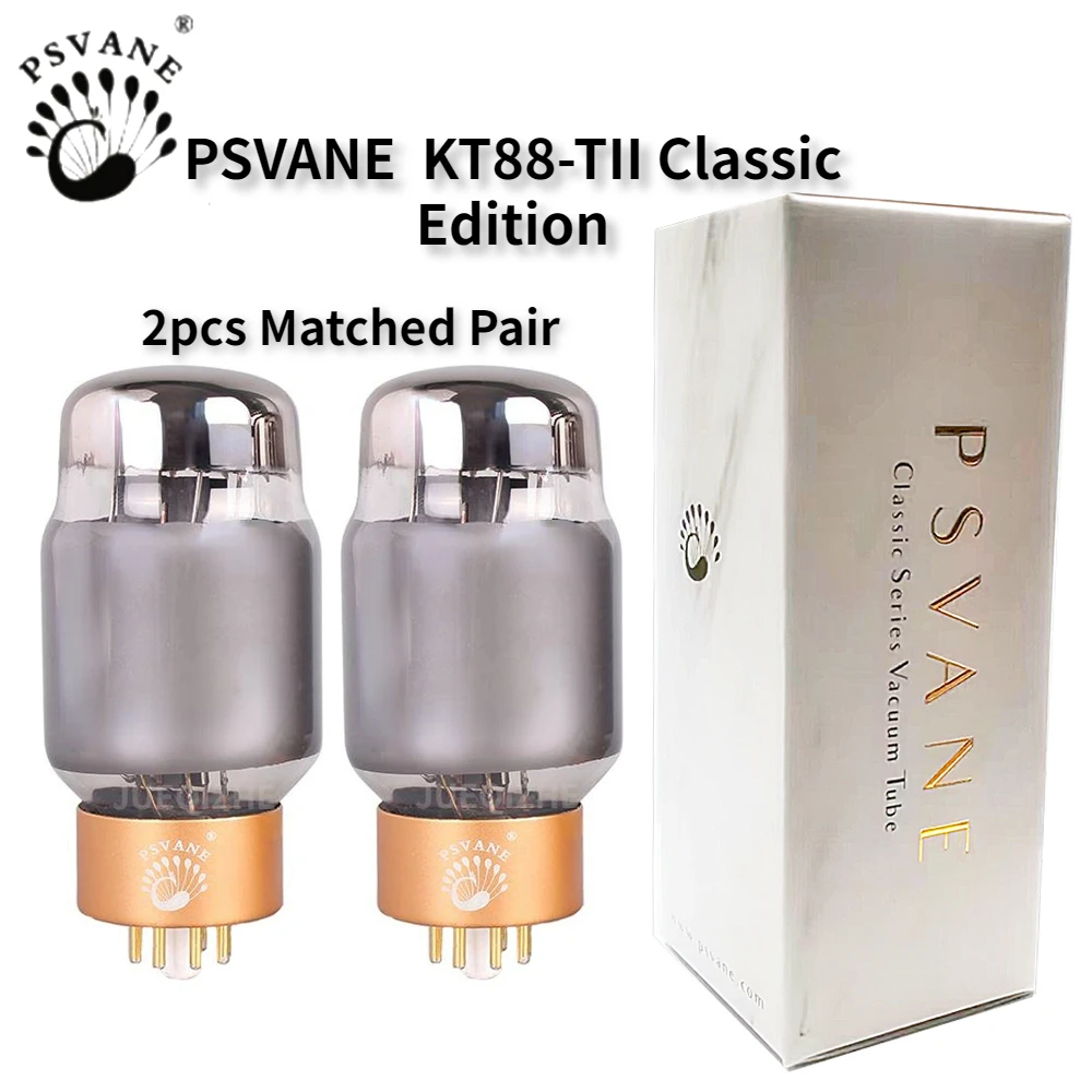 PSVANE KT88-TII Classic Edition Classic Vacuum Tube Replaces KT88 KT120 6550 KT90 CV5220 Tube Amplifier Original Matched Quad