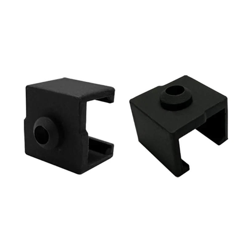 

3D Printer Hotend Silicone Sock Black Cover Printer Hotend Part Heatblock Case Heat Insulation Silicone Cover Dropship