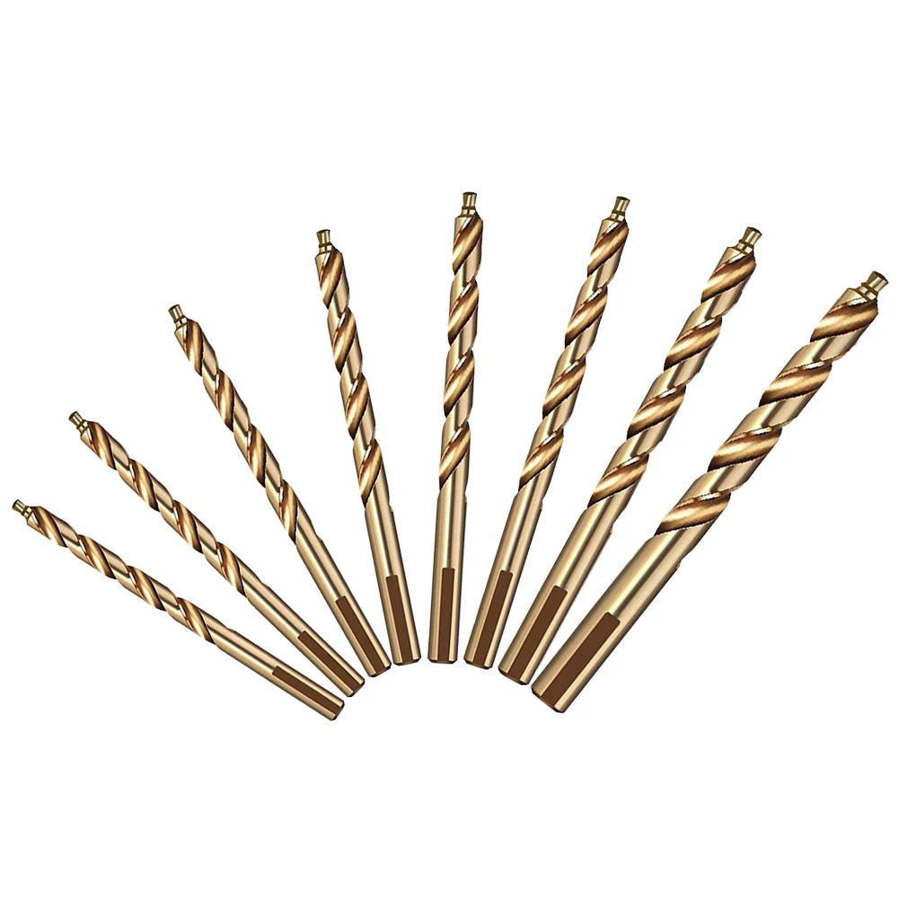 High-Speed Steel Drill Bits M35 Drill Bits For Home Improvement Easy Positioning Good Chip Removal Smooth Drilling