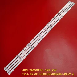 LED strip for L50M5-5A L50M5-5S HRS_XM50T50_4X8_2W_MCPCB CRH-BP50T503030040891H JL.D50081330-368GS-M JL.D50081330-368AS-M