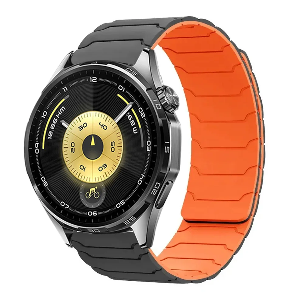 20/22mm Magnetisches Silikonarmband Für Huawei Uhr 5 GT6-5-4 46mm Sport Bequemes Armband Für Garmin Active 6-5 Ersetzen Correa