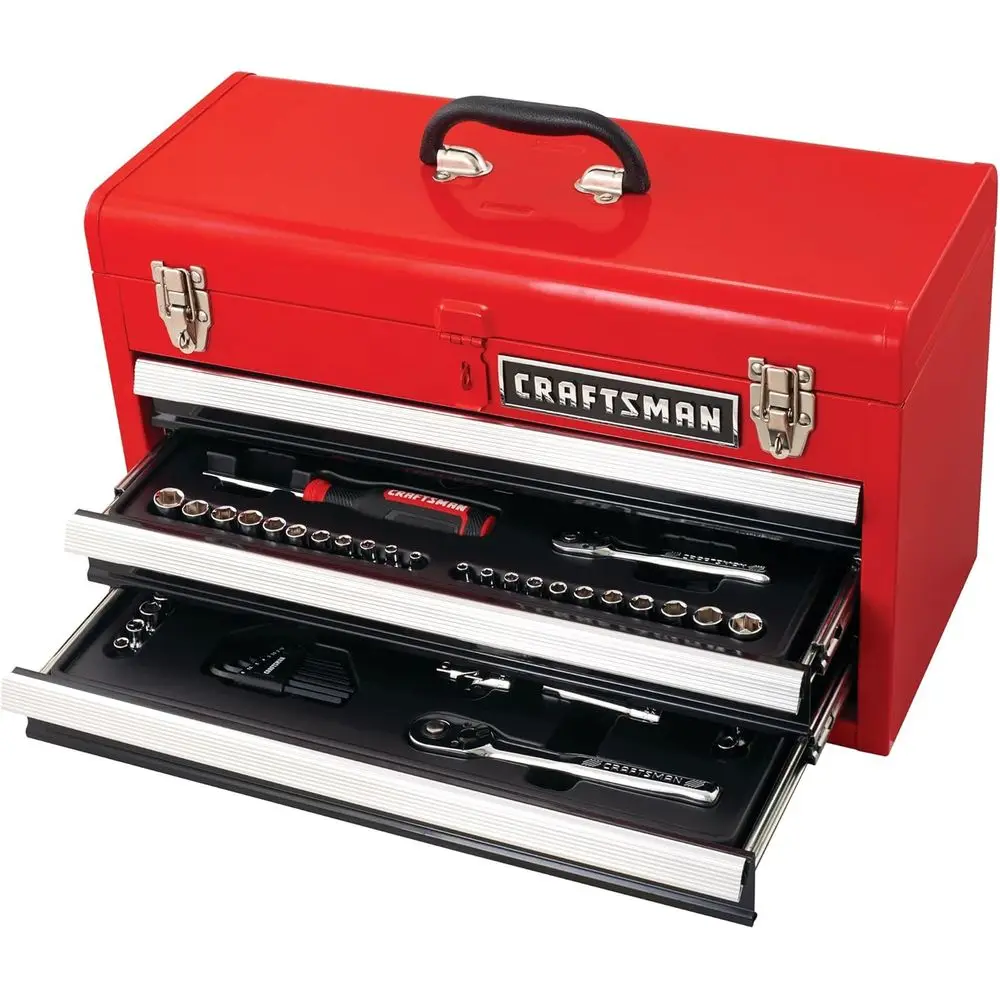 

104-Piece Comprehensive Tool Kit with 20.5 Ratchet and 3-Component Set