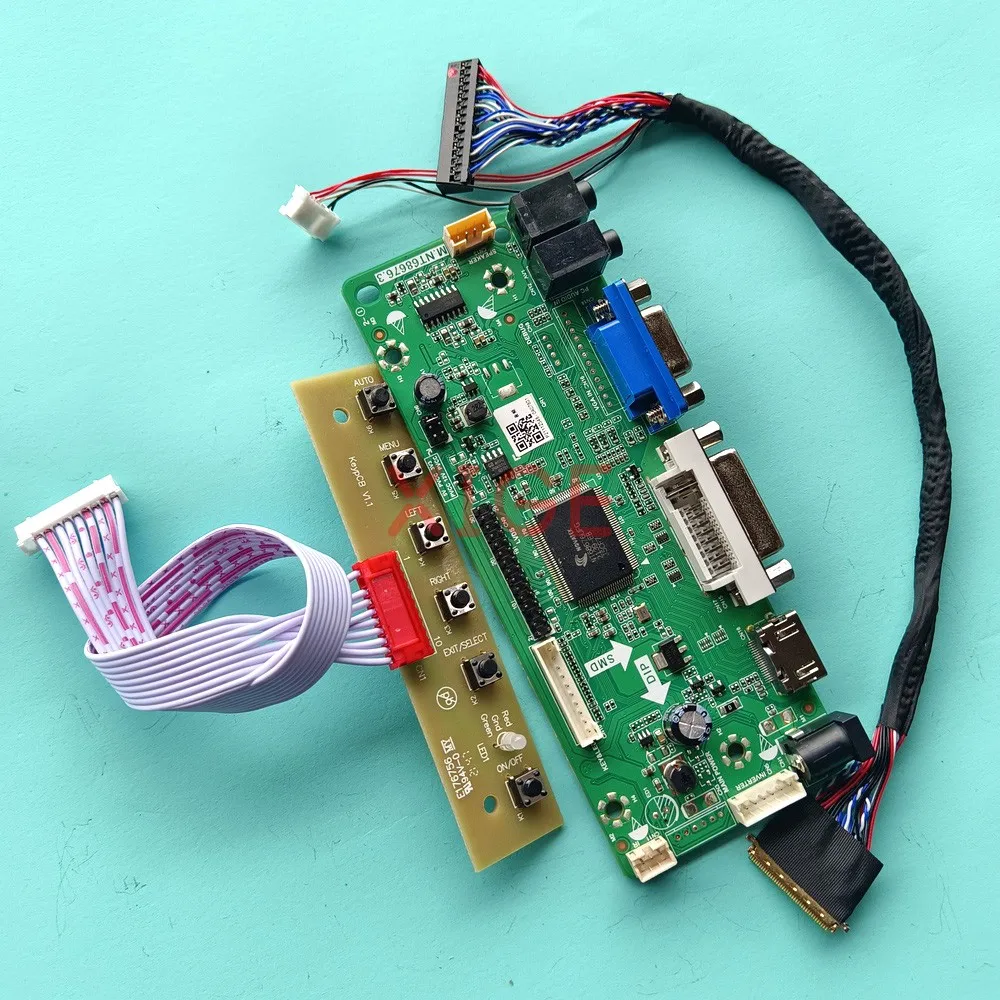 

Kit DIY For N156B6-L04/L06/L07/L0A/L0B 1366x768 15.6" 40-Pin LVDS HDMI-Compatible Laptop Screen VGA DVI Driver Controller Board