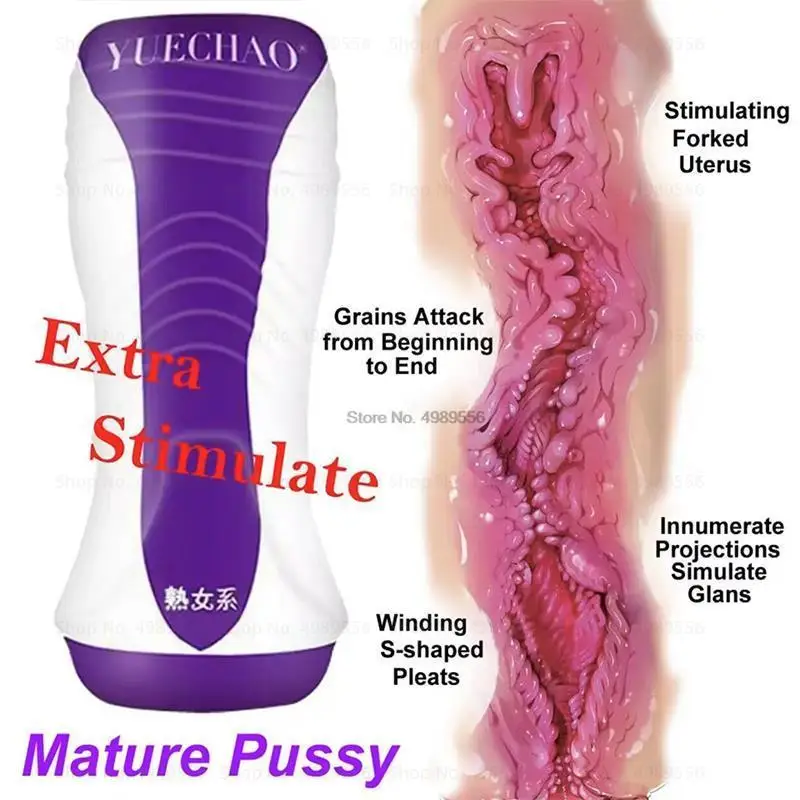 Sex​ Toy For A Men 18 Pocket Pusssy Silicone Vaginal Anal Anime Male Masturbator Cup TPE Realistic Vagina Adult Supplies Toys