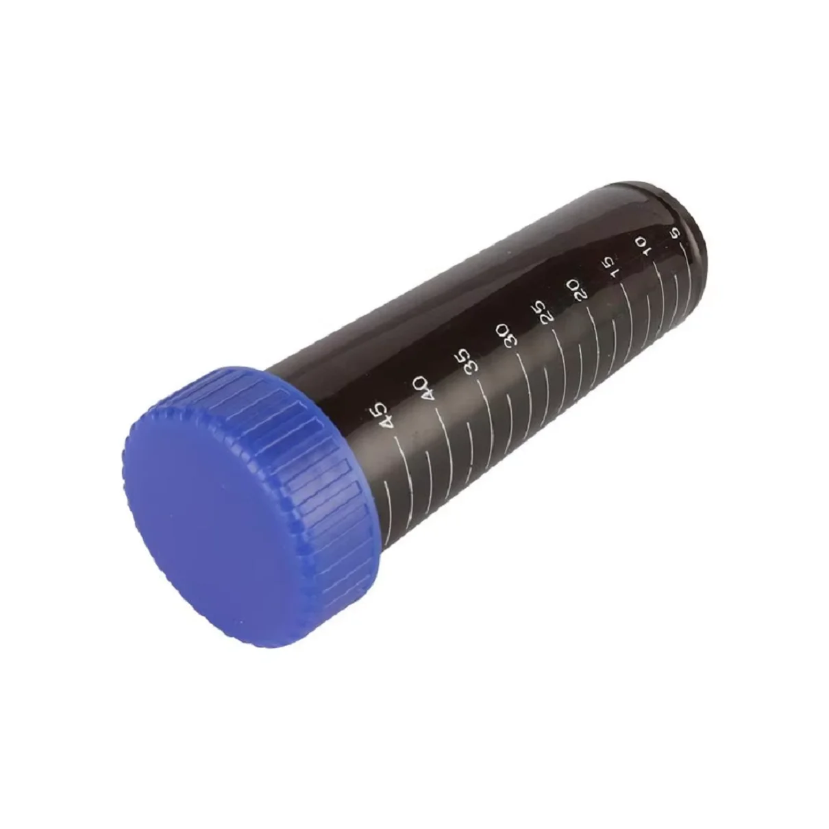 10 Pcs 50ml Plastic Brown Centrifuge Test Tube with Scale Line Screw Cap Cone Bottom Laboratory Analysis Sample Container