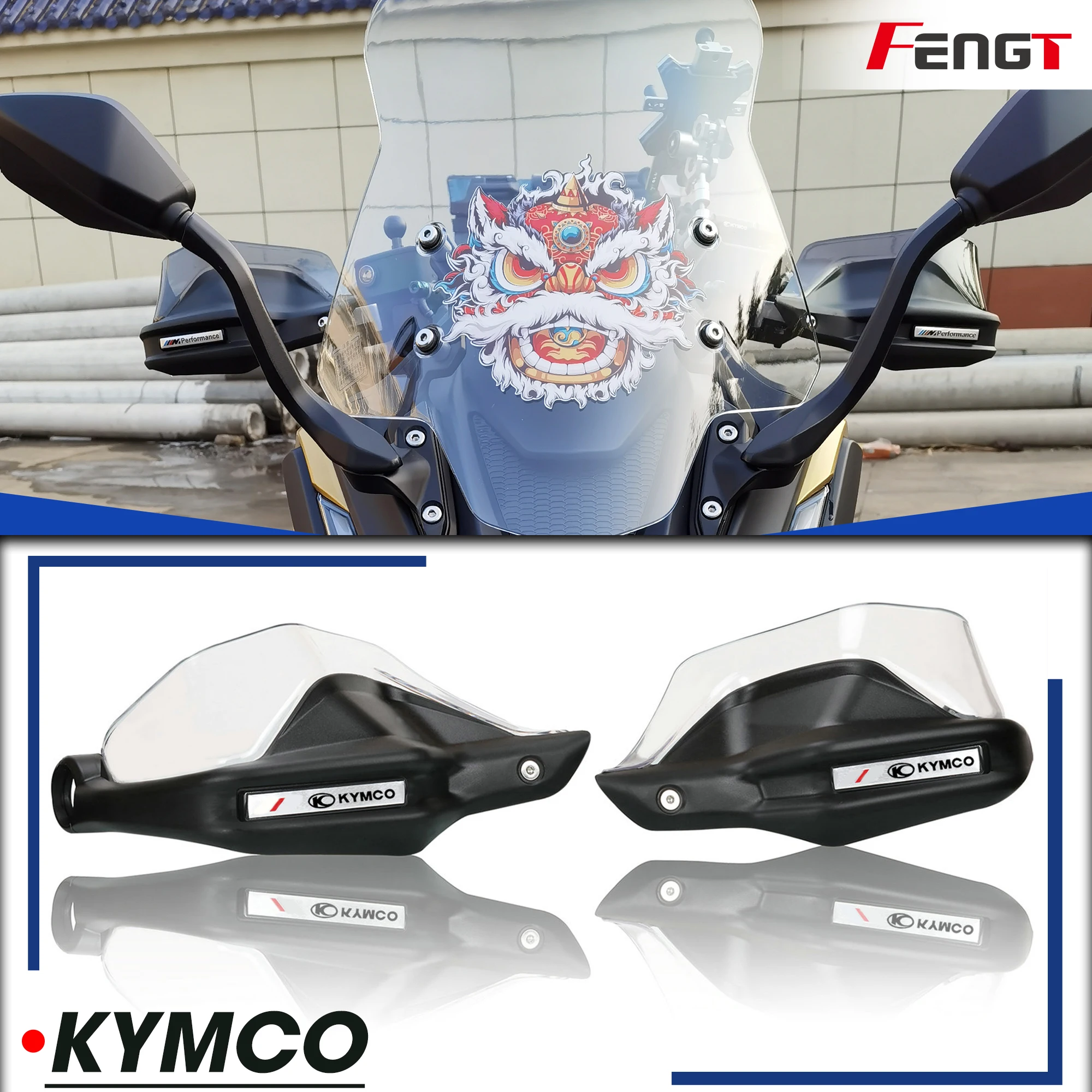 

Для KYMCO Xciting s400 S350 S250 RKS150 CT250 CT300 мотоциклетная защита для лобового стекла, защита от ветра