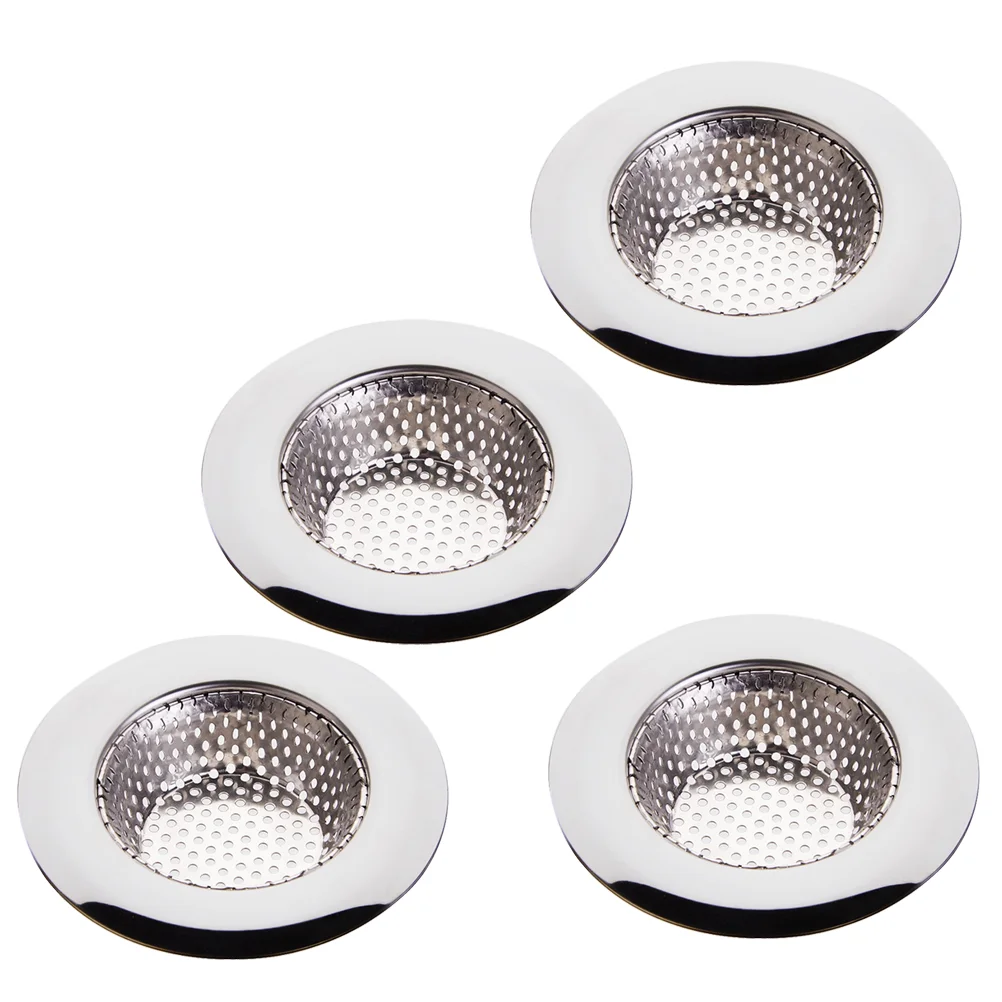 

4 Pcs Drain Strainer for Kitchen Bathroom Plug Tub Stopper Bathtub Filter Supplies