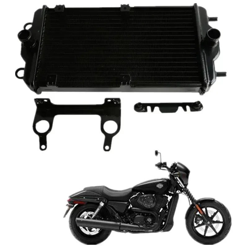 For Harley Street XG750 XG500 2015-2020 Street ROD XG750A 2017-2020 Motorcycle Radiator Oil Cooler Cooling With Bracket Moto