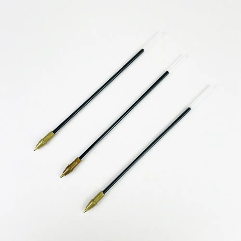 

5PCS Simple Quick-drying Ballpoint Pen Press Type Black/Blue/Red Ink Gel Pen 1.0mm Pen Tip Signature Pens Stationery
