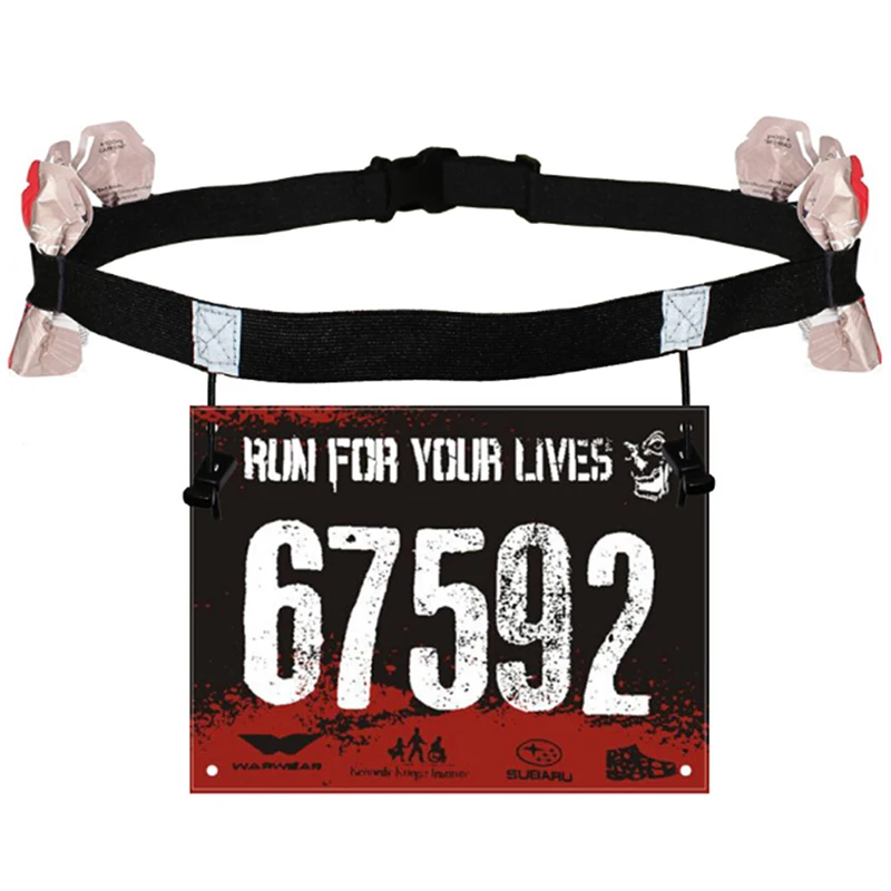 Unisex Sports Running Race Number Belt Waist Pack Bib Holder Triathlon Marathon Cycling Motor Gel Bag Cloth Accessories New