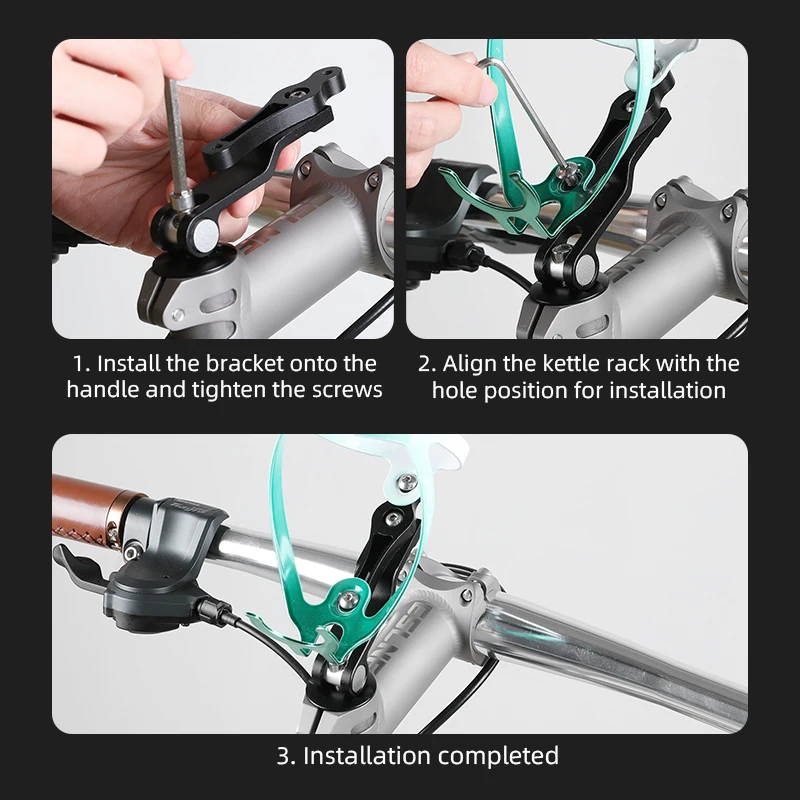 Bicycle Accessories Accesorios Bicicleta Porta Botella Bicicleta Water Bottle Mount Adapater Adjustable Bottle Cage Convert