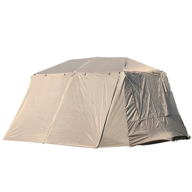 

Outdoor tent Two rooms and one living room Large space Camping equipment Mountaineering camping outing