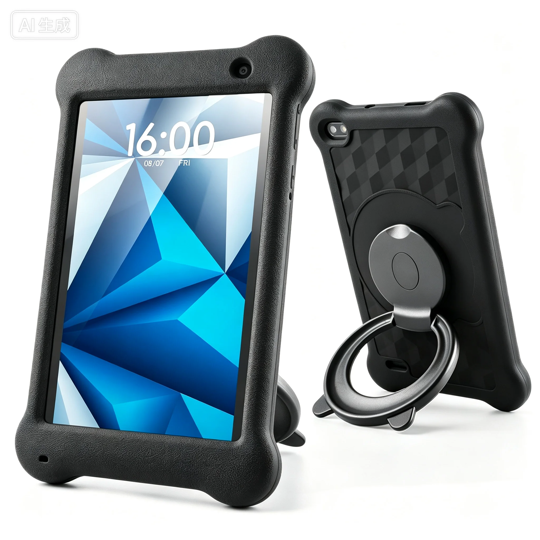 Paitanry Q99 7 Inch Global Business Tablet WiFi Only Android Tablet for Office Meeting Use Shockproof Silicone Case Included