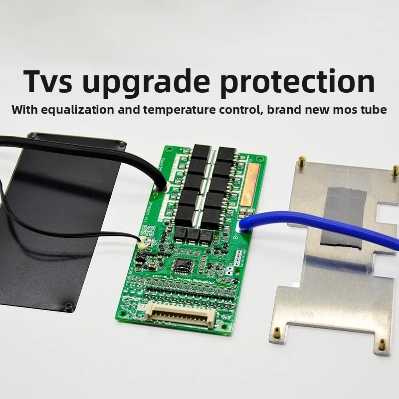 Lithium battery protection board 8-16 string 24-48V13 string 14S16S60V with equalization 20-60A