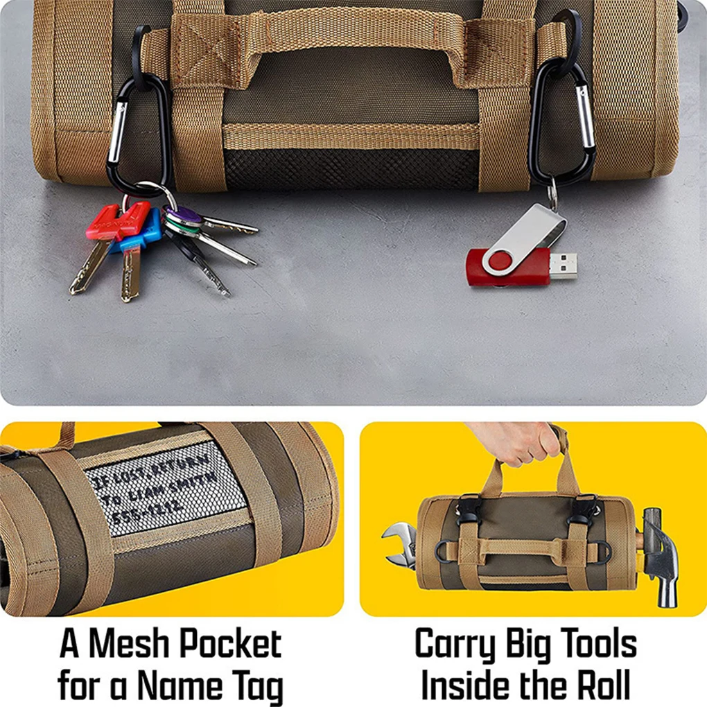 Imagem -05 - Multi-bolso Alicate Wrench Storage Bolsa Portátil Ferramenta de Hardware Bolsa Impermeável Multi-purpose Portátil Profissional