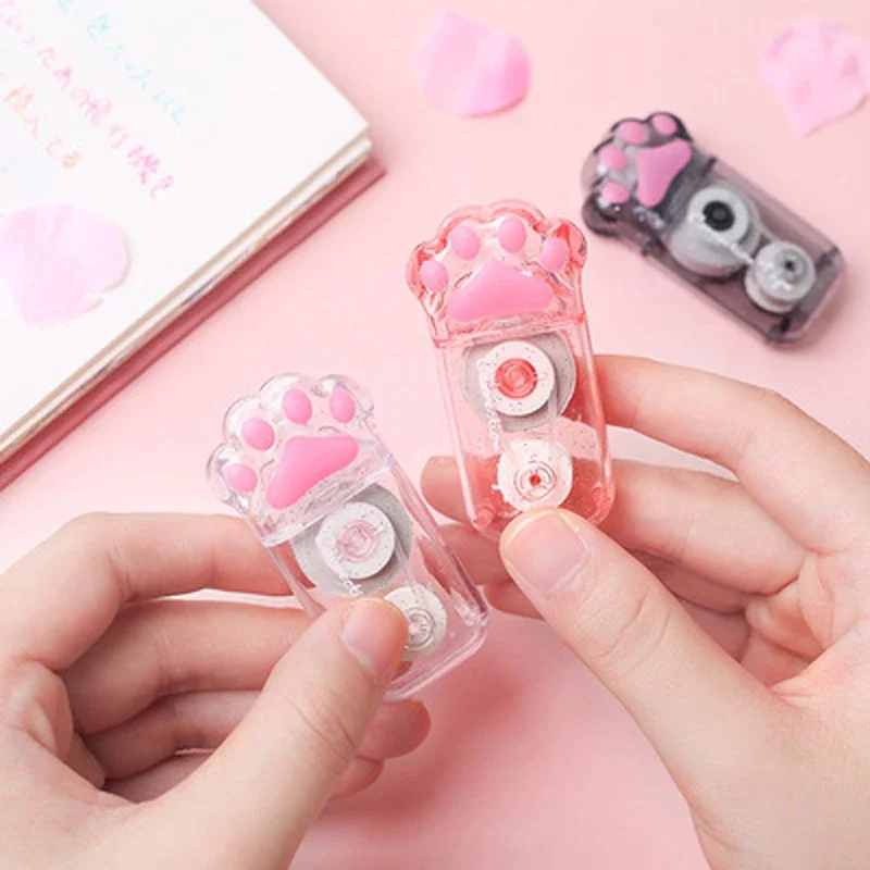 Kids School Office Supplies 5mm * 6m Gel Pen Cute Correction Tape Kawaii White Out Corrector Gift Stationery Student Prize