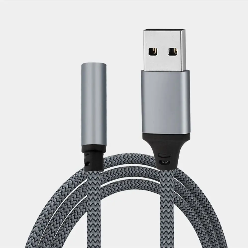 

USB To 3.5mm Headphone Adapter Audio High Fidelity Earphone Adapter Mini Portable Wired Headset Converter For Headphones/Phone