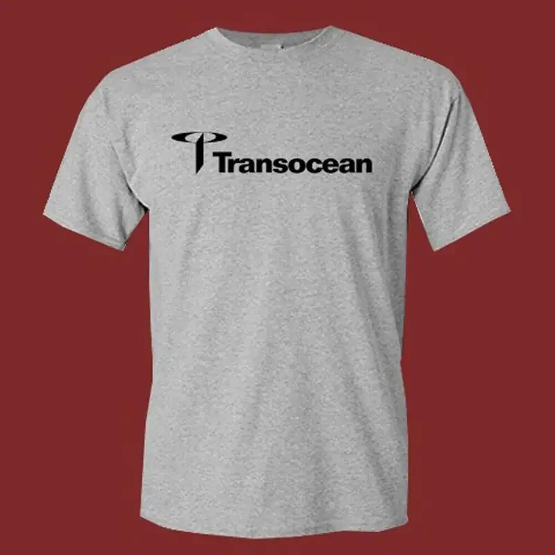 Transocean Drilling Company Men'S Grey Size S 5Xl T shirt