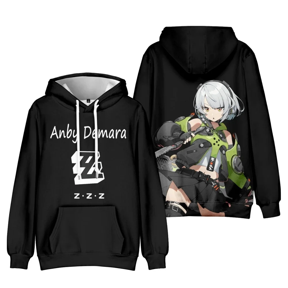 Spiel Zenless Zone Zero 3D Print übergroße Frauen/Männer Hoodie Sweatshirt Streetwear Hip Hop Pullover Kapuzen jacke Cosplay Kostüme