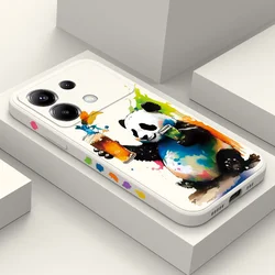 Beer Panda Phone Case For Xiaomi Poco F7 X7 X6 F6 M6 M5 M5S F5 X5 F4 X4 M4 F3 M3 X3 Pro Ultra 4G 5G GT Silicone Cover