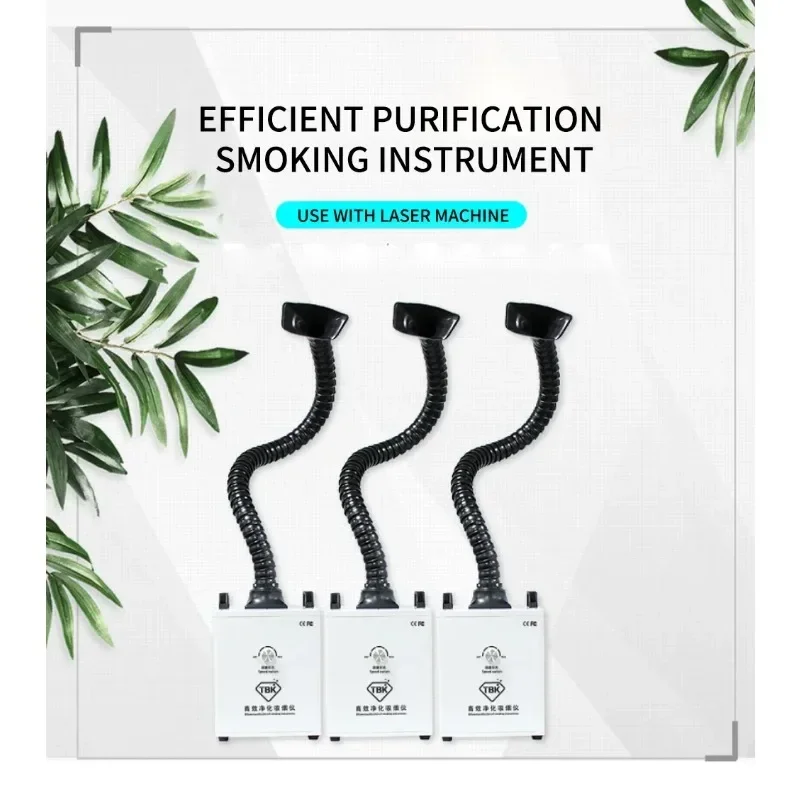Newest Fume Extractor Soldering Smoke Purifier Absorber Dust Smoking Instrument Purifier Purification Air Dust Cleaner Room