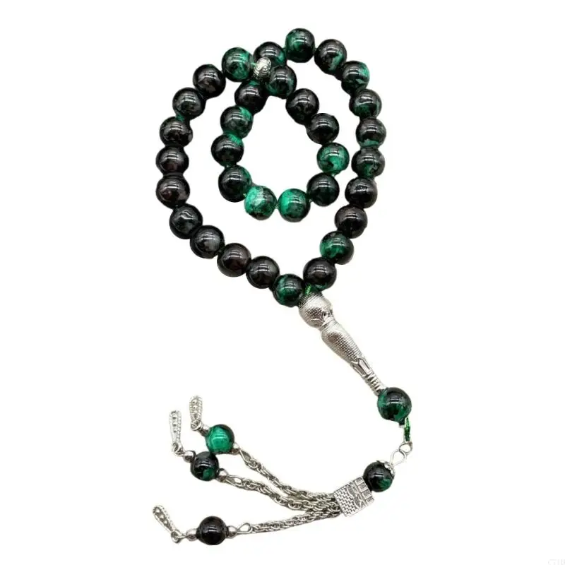  Handcrafted 33 Count Glass Bead Strand Design for Spiritual and Casual Wear